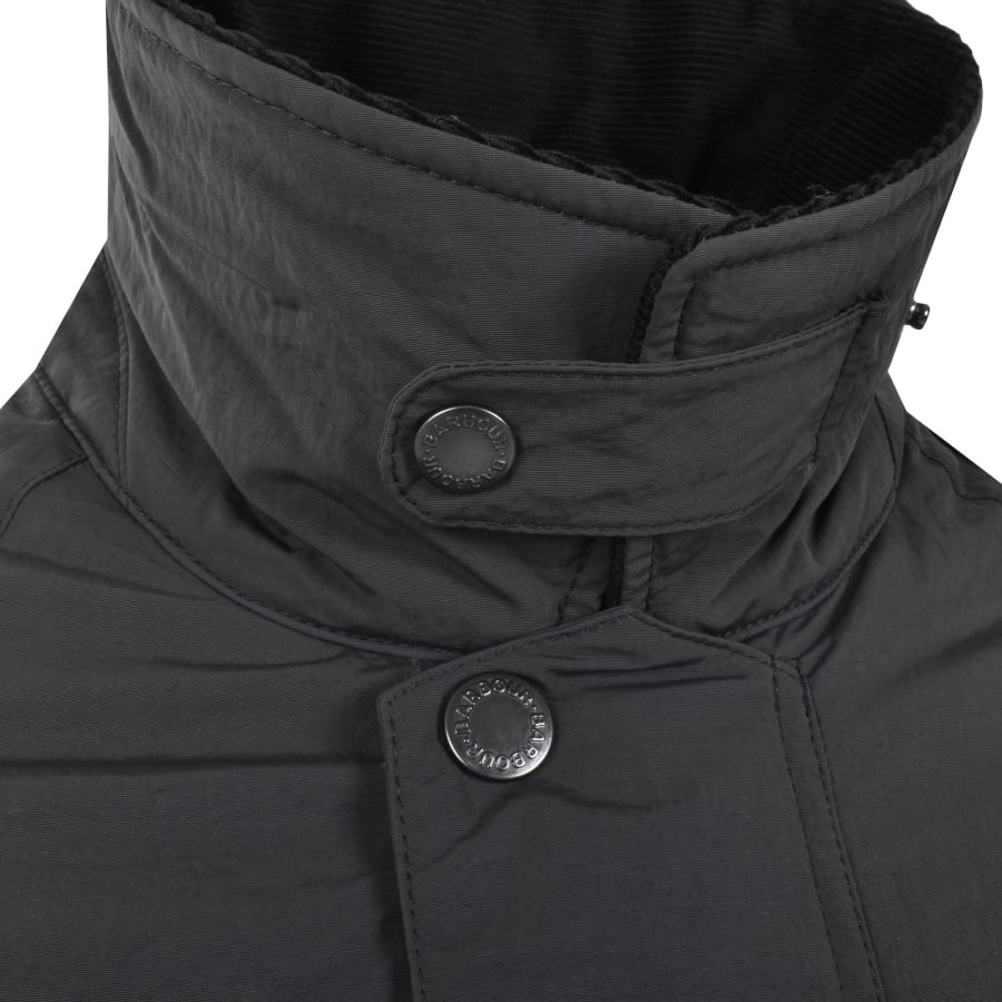 Barbour grey coat 2025